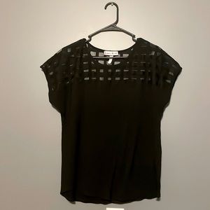 Large Black Carol Rose shirt